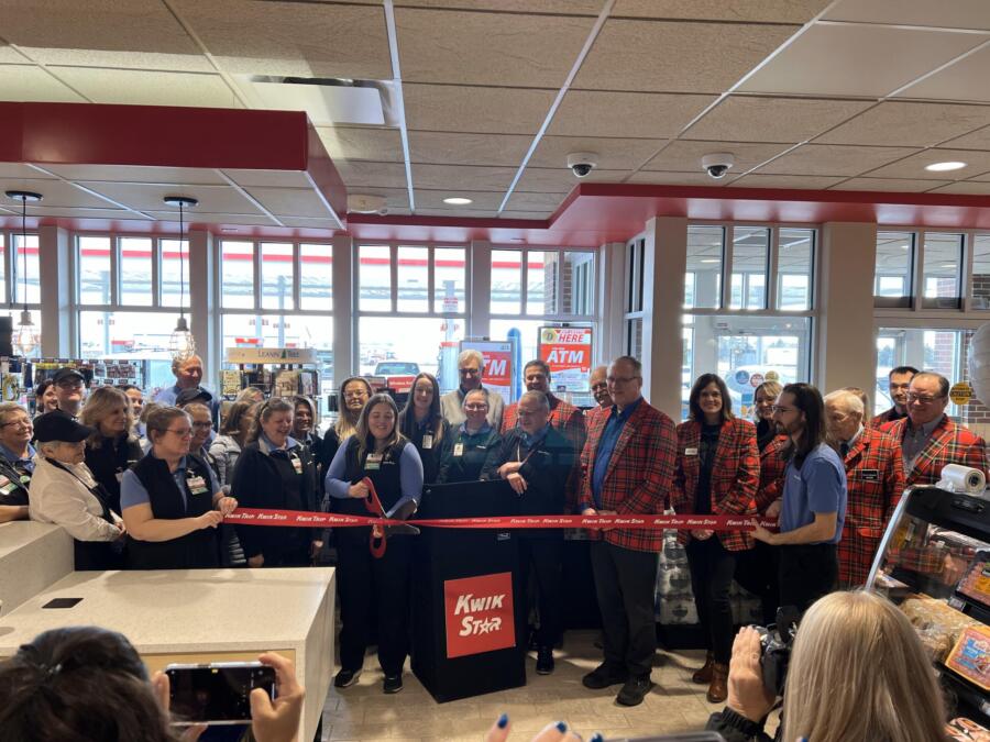 Kwik Star in Spencer Iowa Ribbon Cutting January 14, 2025