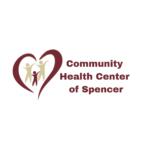 Logo featuring a heart outline containing abstract people and the text 'Community Health Center'